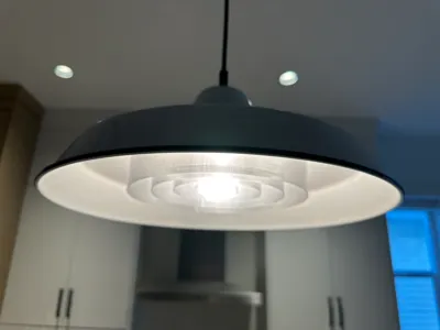 IKEA TRETTIOEN pendant lamp light diffuser