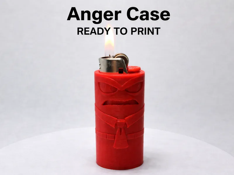 Anger Lighter Case - Funda de Encendedor de Furia