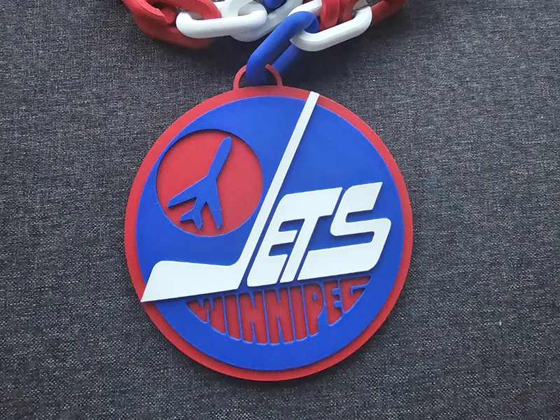 Winnipeg Jets Heritage Classic Fan Chain/Pendant.