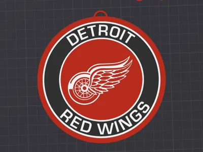 Detroit Red Wings Pendant for FanChain