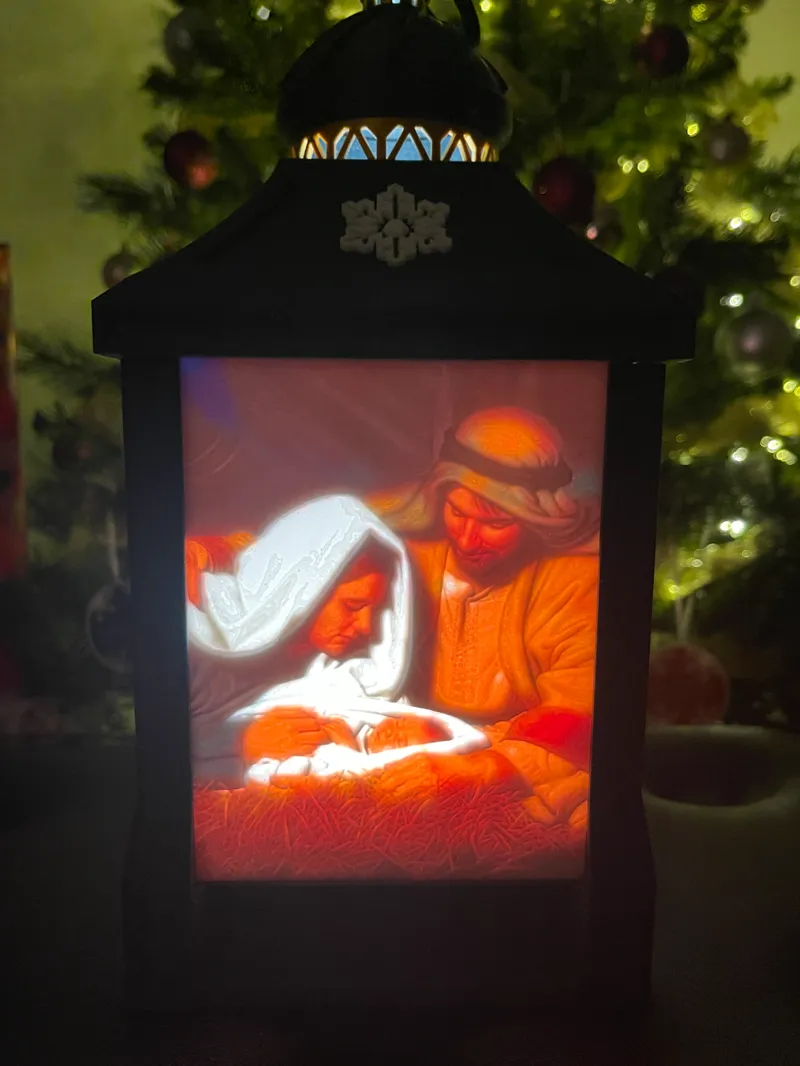 Christmas Lithophane Panels (Pack 1)