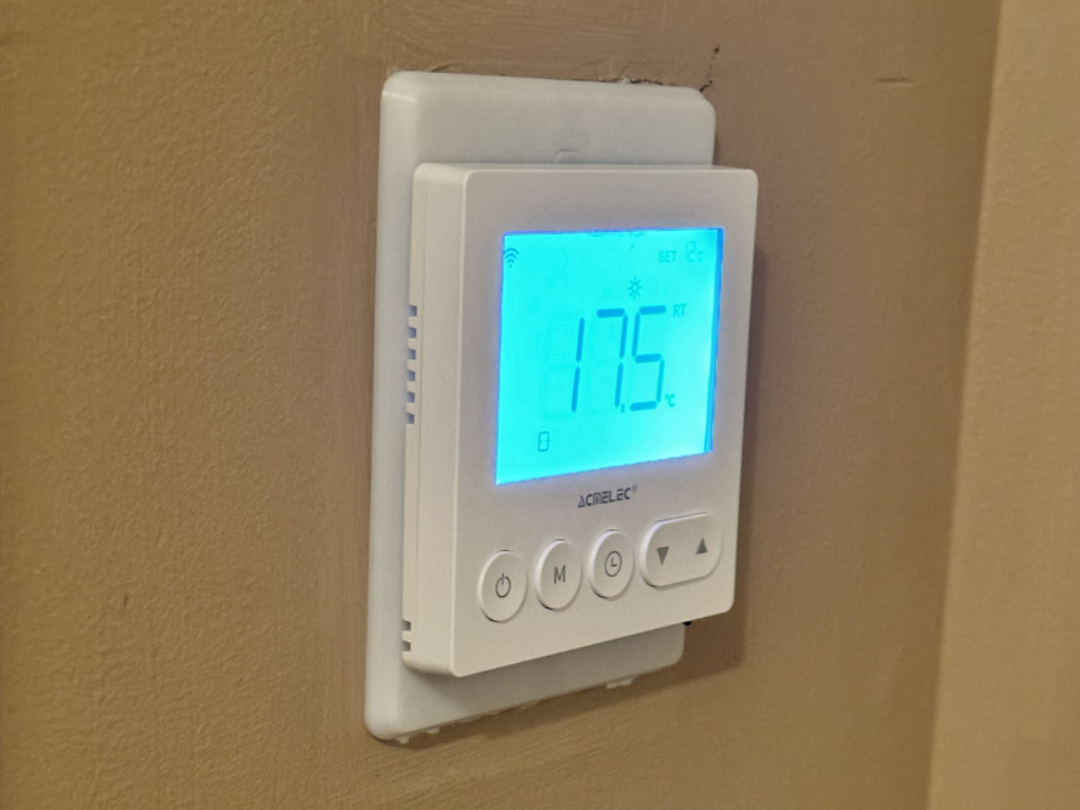 86mm Thermostat Adapter for US Single-Gang