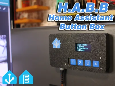 HABB - Home Assistant Button Box - ESPHome