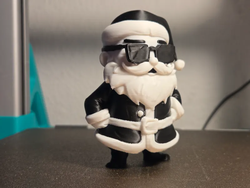 Santa In Black