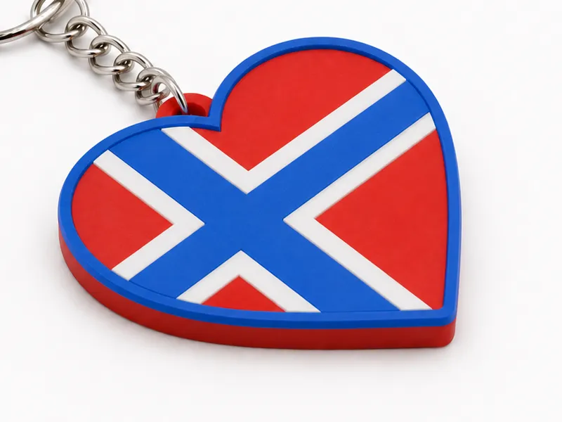 Norway Flag - Heart Shaped