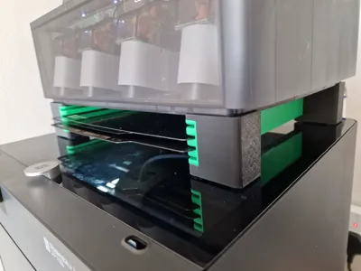 Under AMS Build-Plate Holder