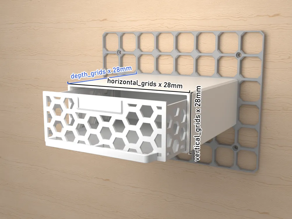 openConnect - Drawer Generator - Free 3D Print Model - MakerWorld