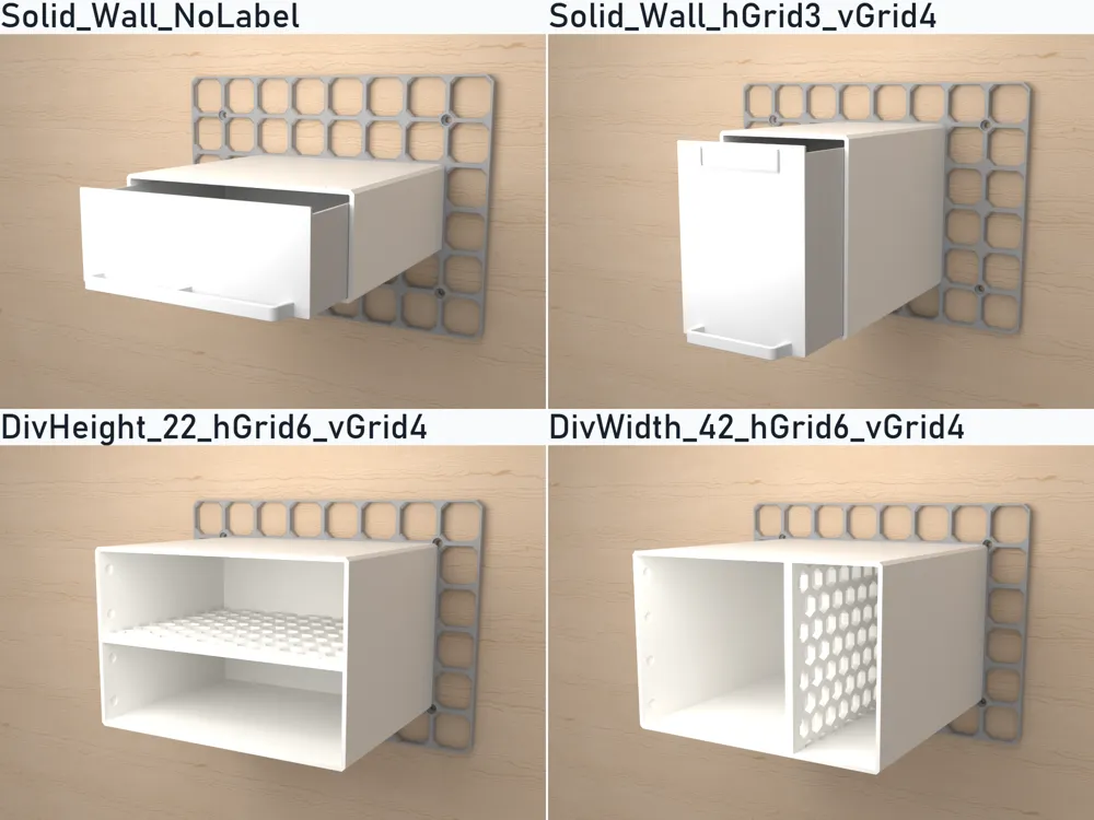 openConnect - Drawer Generator - Free 3D Print Model - MakerWorld