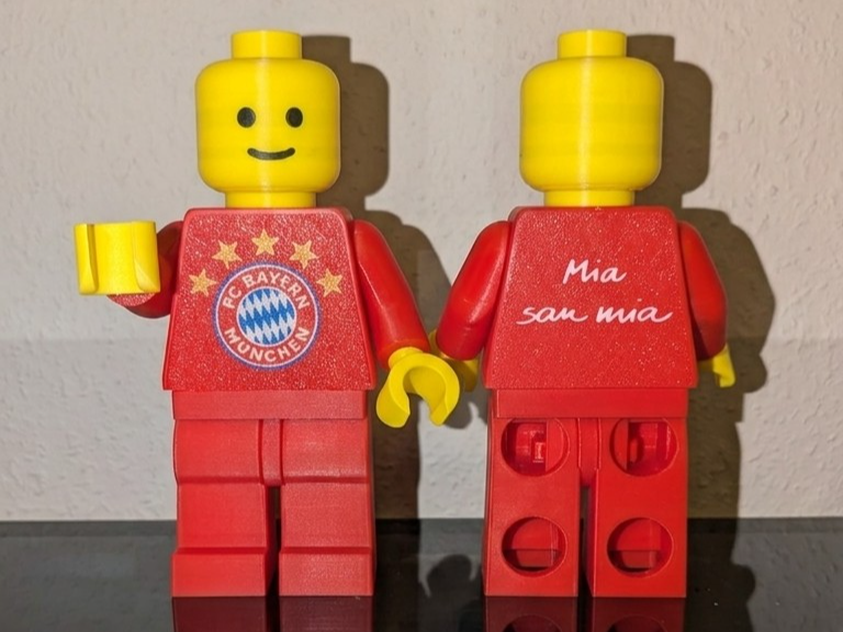 Grosser Brick Man FC Bayern München 20cm