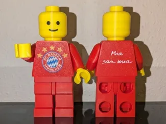 Grosser Brick Man FC Bayern München 20cm