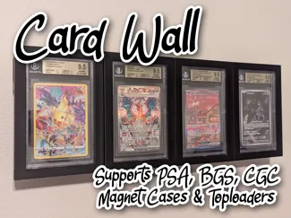 Card Wall : Modular Card Mount PSA, BGS, CGC,&more