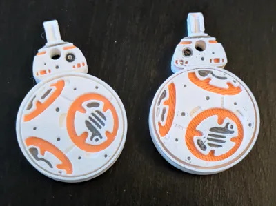 BB8 Rotating Keychain Fidget