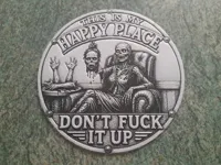 female zombie happy place