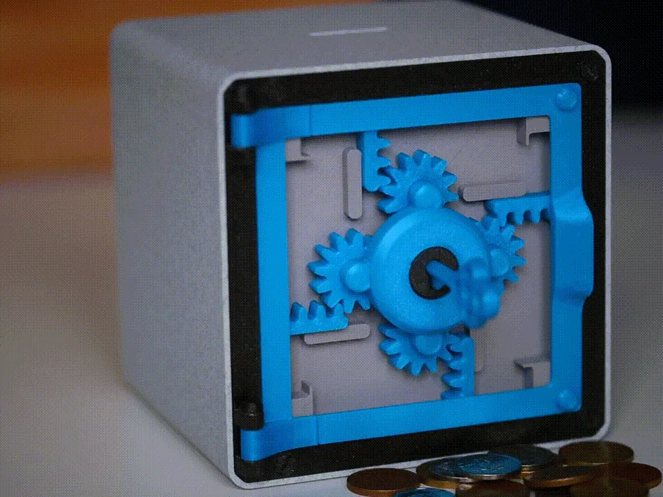Key Safe | Vault | Bank | Money Bank | Piggy Bank view 2