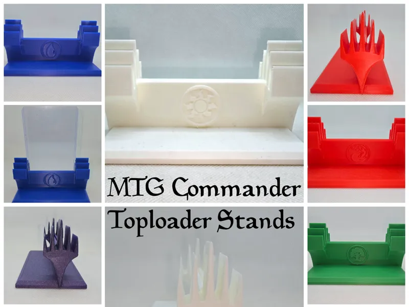Magic TCG Commander Toploader Stands