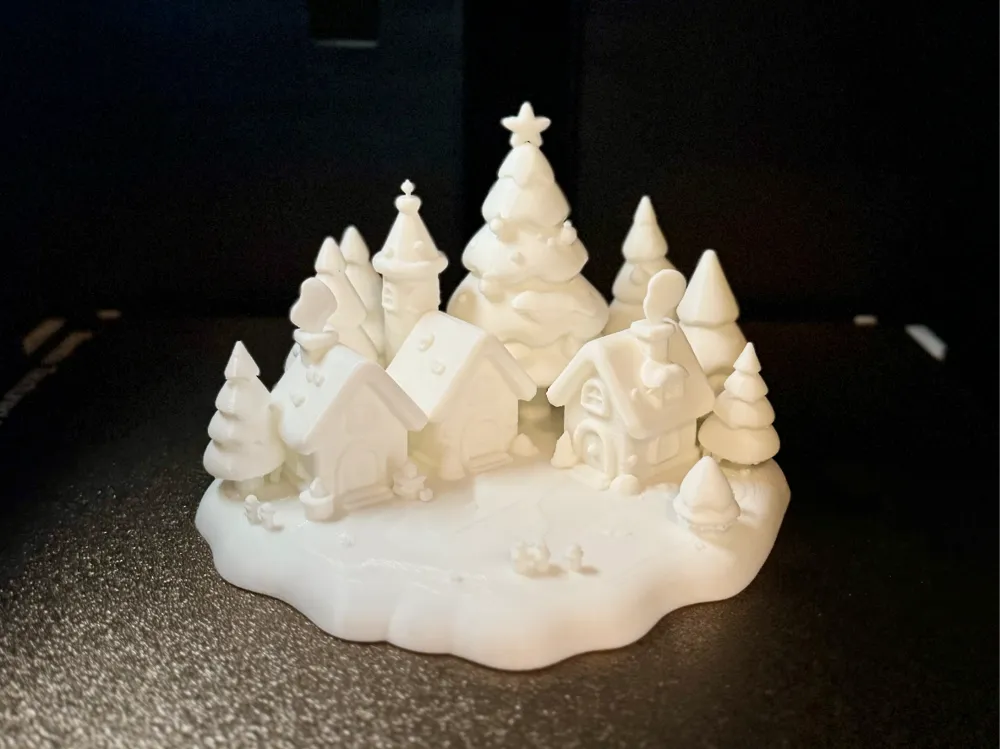 Christmas Village - Free 3D Print Model - MakerWorld