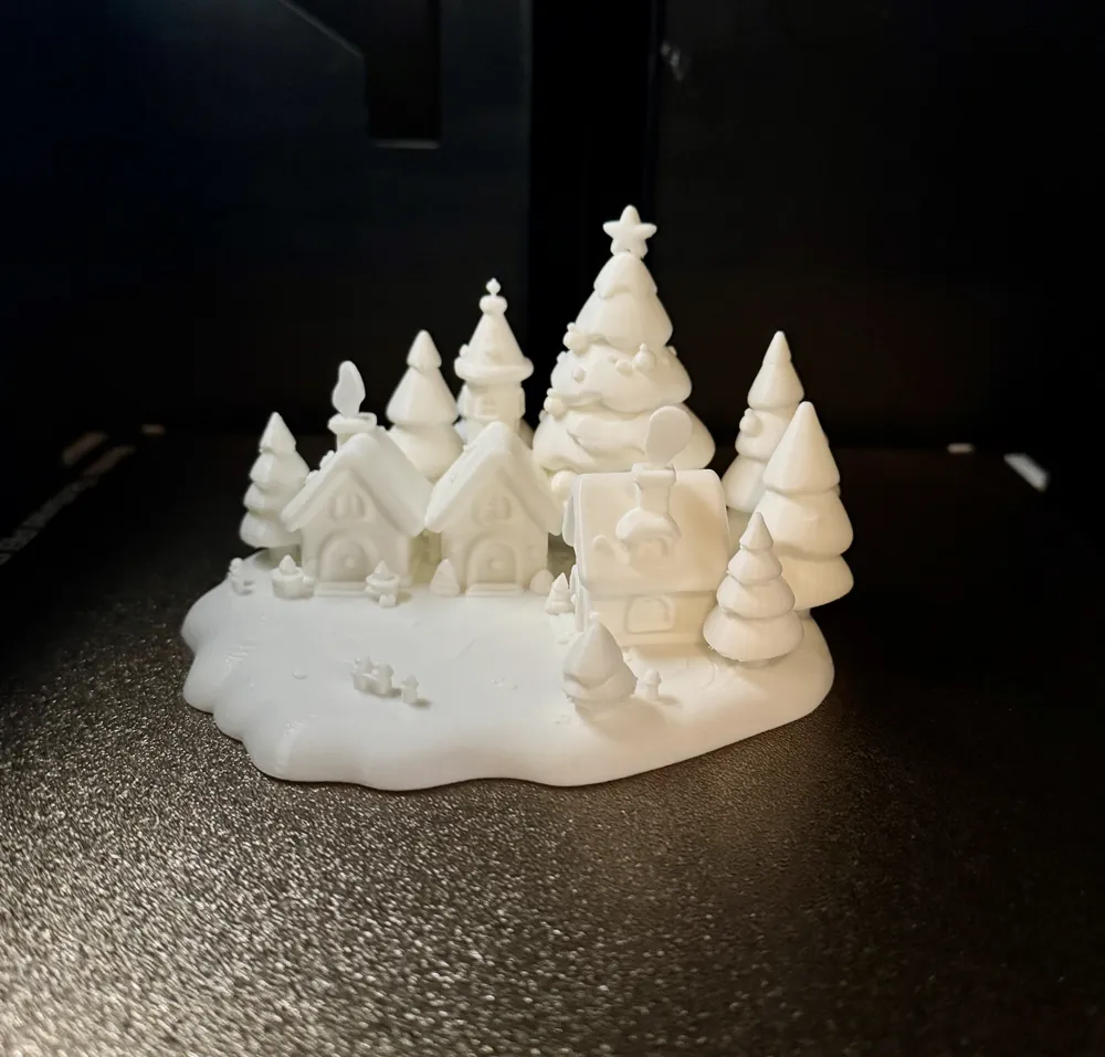 Christmas Village - Free 3D Print Model - MakerWorld