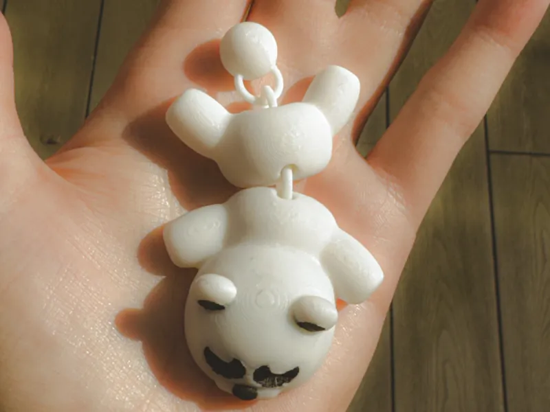 articulated sleepy bear