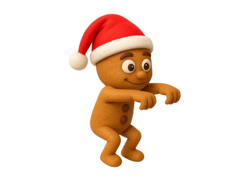 Monitor Ginger bread man