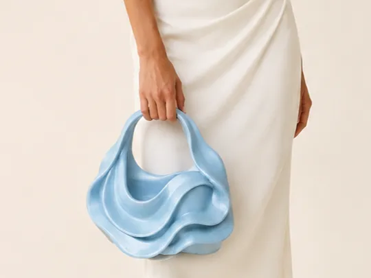 Modelo para impresión 3D: Seta Mare Bag - sculptural handbag. Referencia del modelo original.