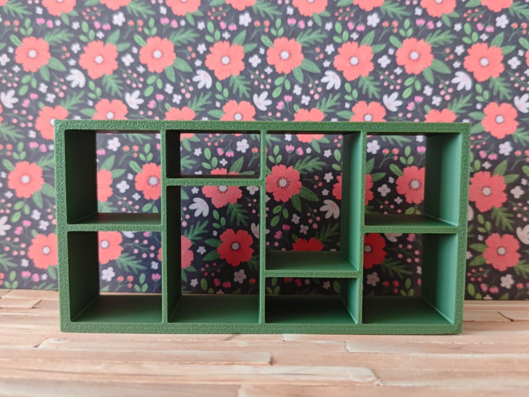 Mini Modular Shelf 1:12 – (KALLAX Style)