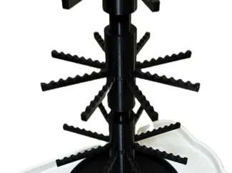 Modular 3-Tier Keychain Display Stand