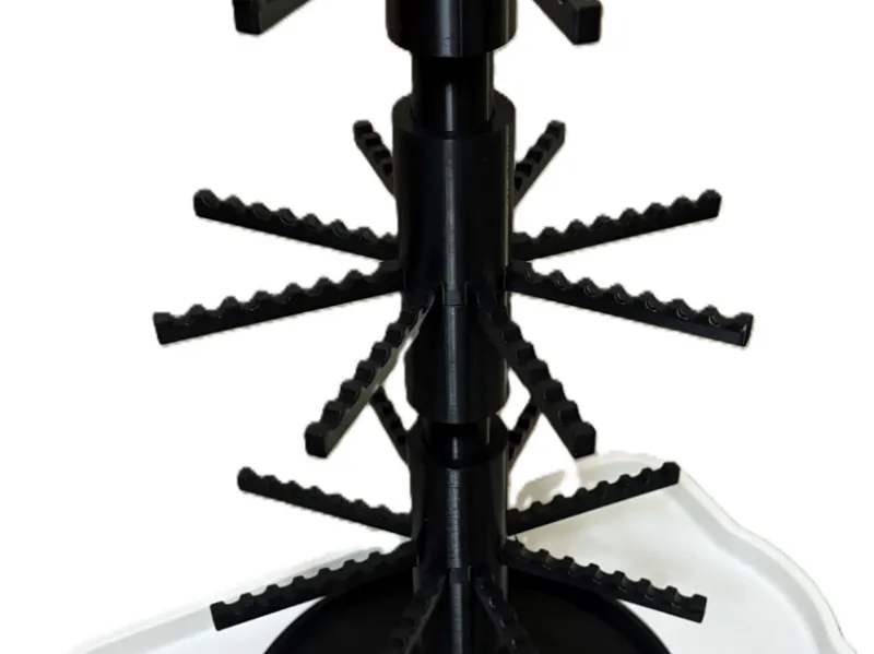 Modular 3-Tier Keychain Display Stand