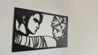 Caitlyn et Vi — déco murale Arcane — photo 4