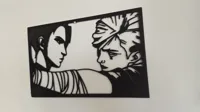 Caitlyn et Vi — déco murale Arcane — photo 3