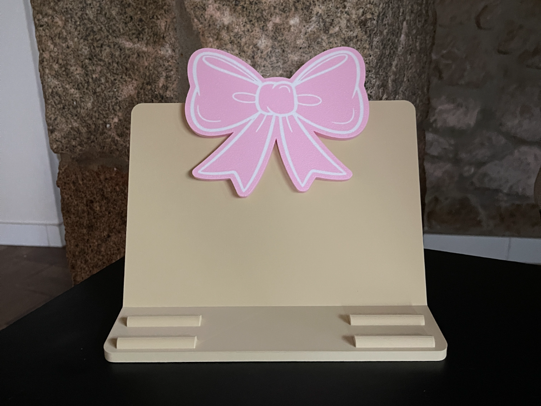 Tablet stand Bow