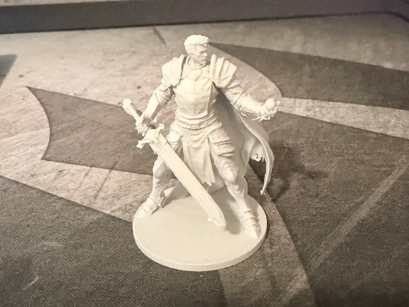 Paladin Fantasy Spellblade Knight Miniature
