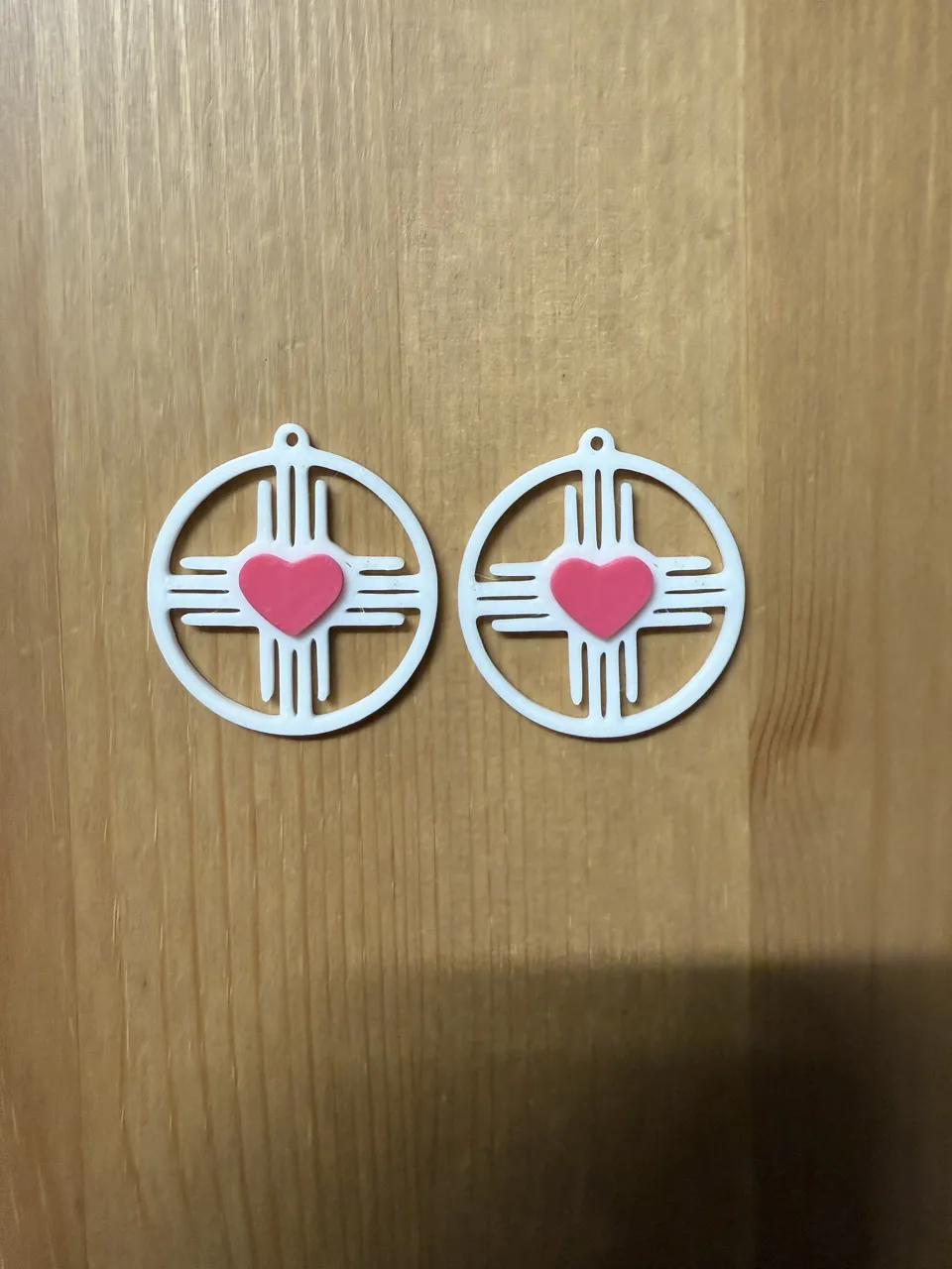 Heart Earrings view 2