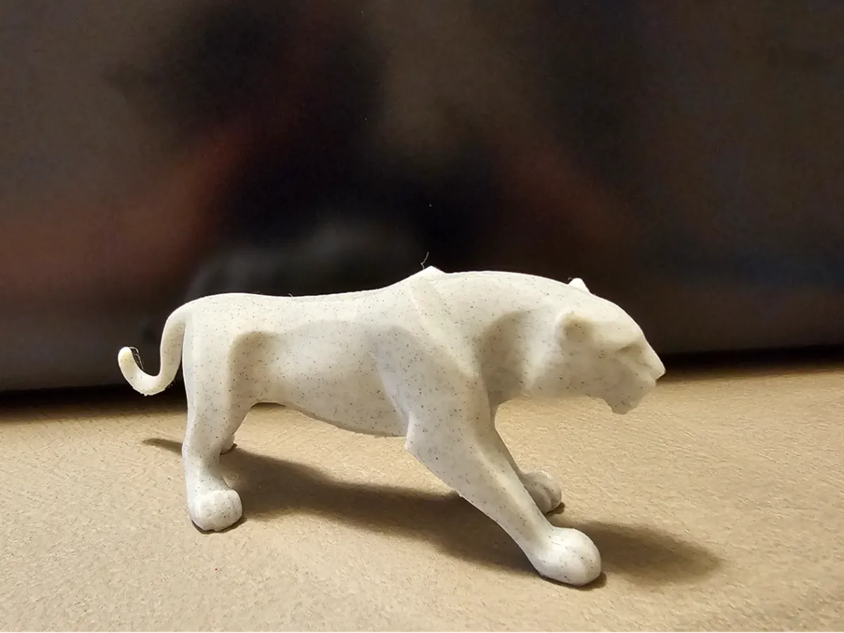 Sculpture de tigre