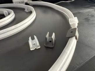 LED strip clip / holder