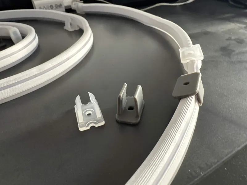 LED strip clip / holder