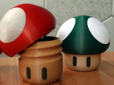 Simple Twist Open Mushroom