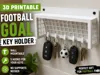 Football Goal Key Holder | Clean Print (0.2mm), (0.4mm)