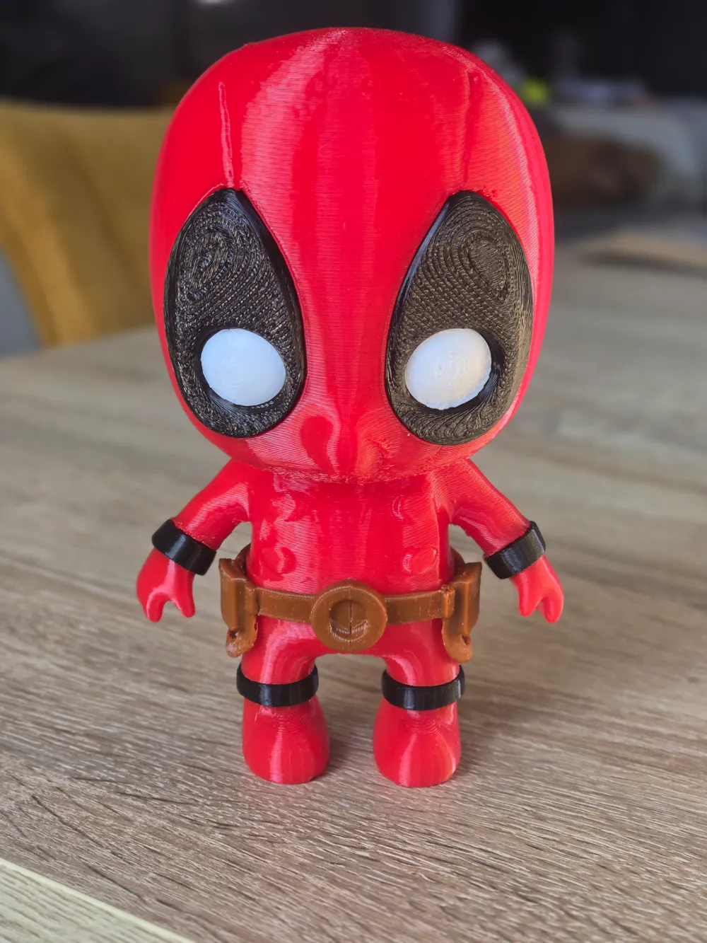 Cute Deadpool building kit by 3Dcrabi MakerWorld: Download Free 3D Models