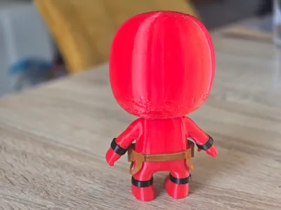 Cute Deadpool building kit by 3Dcrabi MakerWorld: Download Free 3D Models