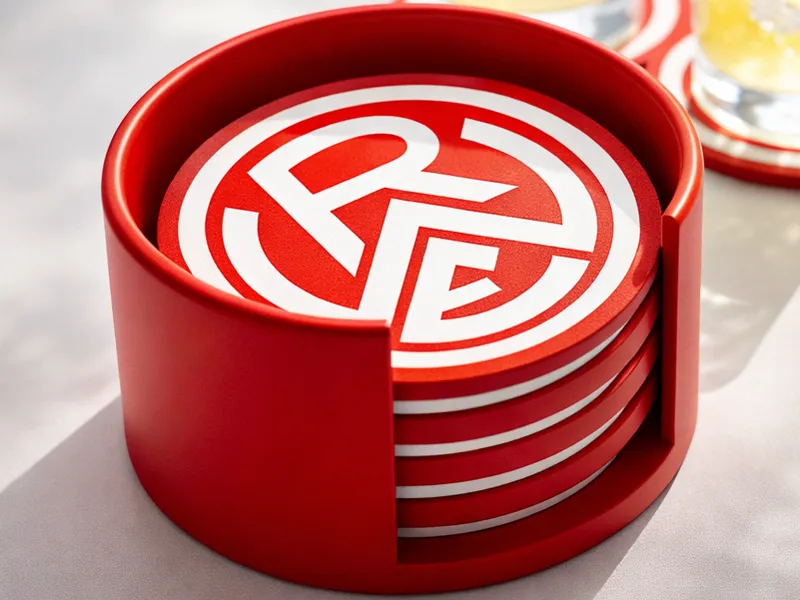 RWE Rot Weiss Essen Coaster/ Untersetzer Holder
