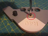 Gabarit d'angle modulable (rayon/chanfrein) — photo 7