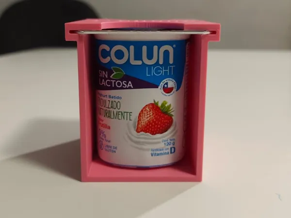 Support pot de yaourt 125 ml (Colun/Soprole)