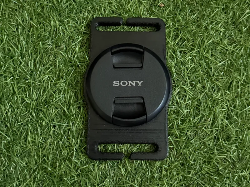 SONY 67-72mm lenscap holder for backpack