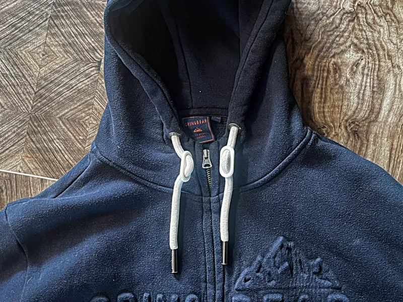 Hood drawstring eyelets