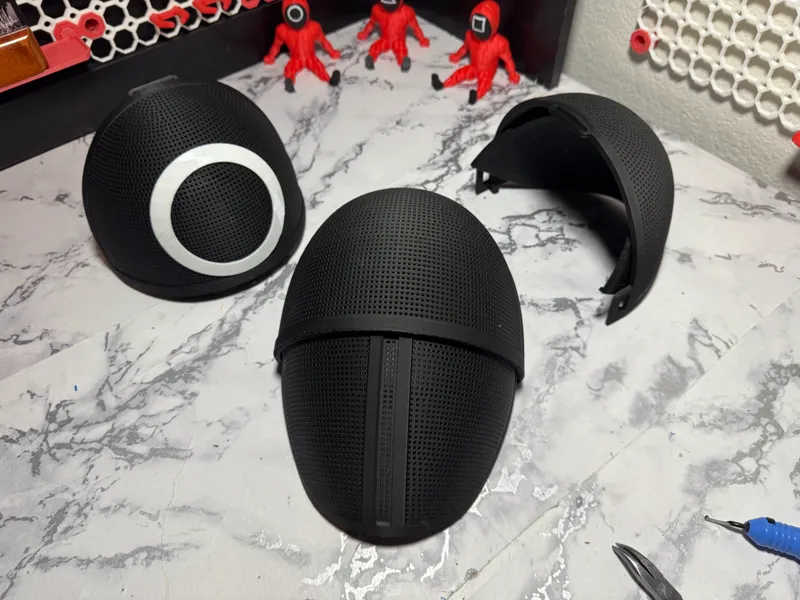 Squid Games Soldier Masks square, circle, triangle