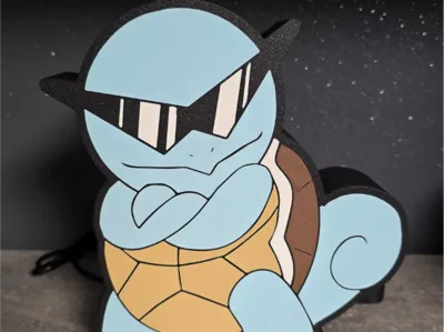 LIGHT BOX SQUIRTLE