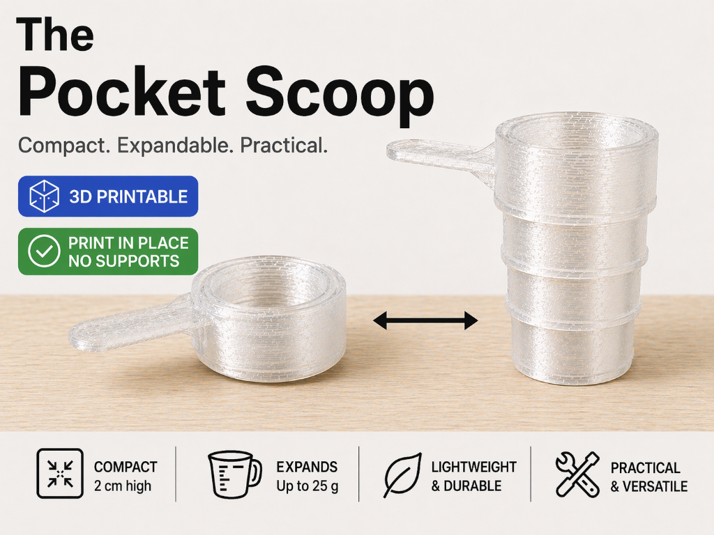 The Pocket Scoop – Teleskop Messlöffel PIP