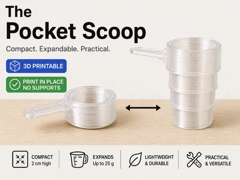 The Pocket Scoop – Teleskop Messlöffel PIP