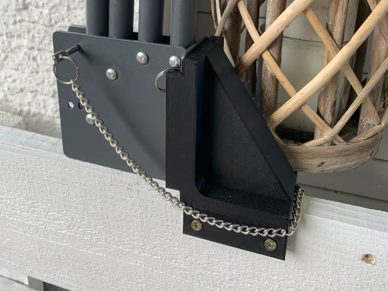 Halter für Sichtschutz