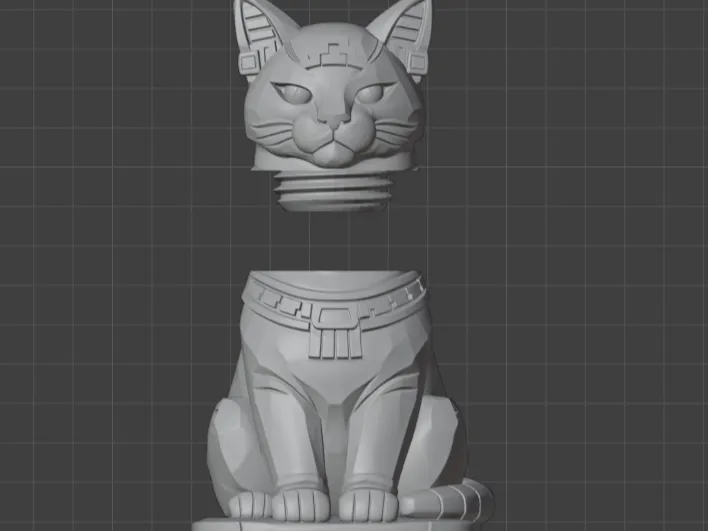 gato urna azteca